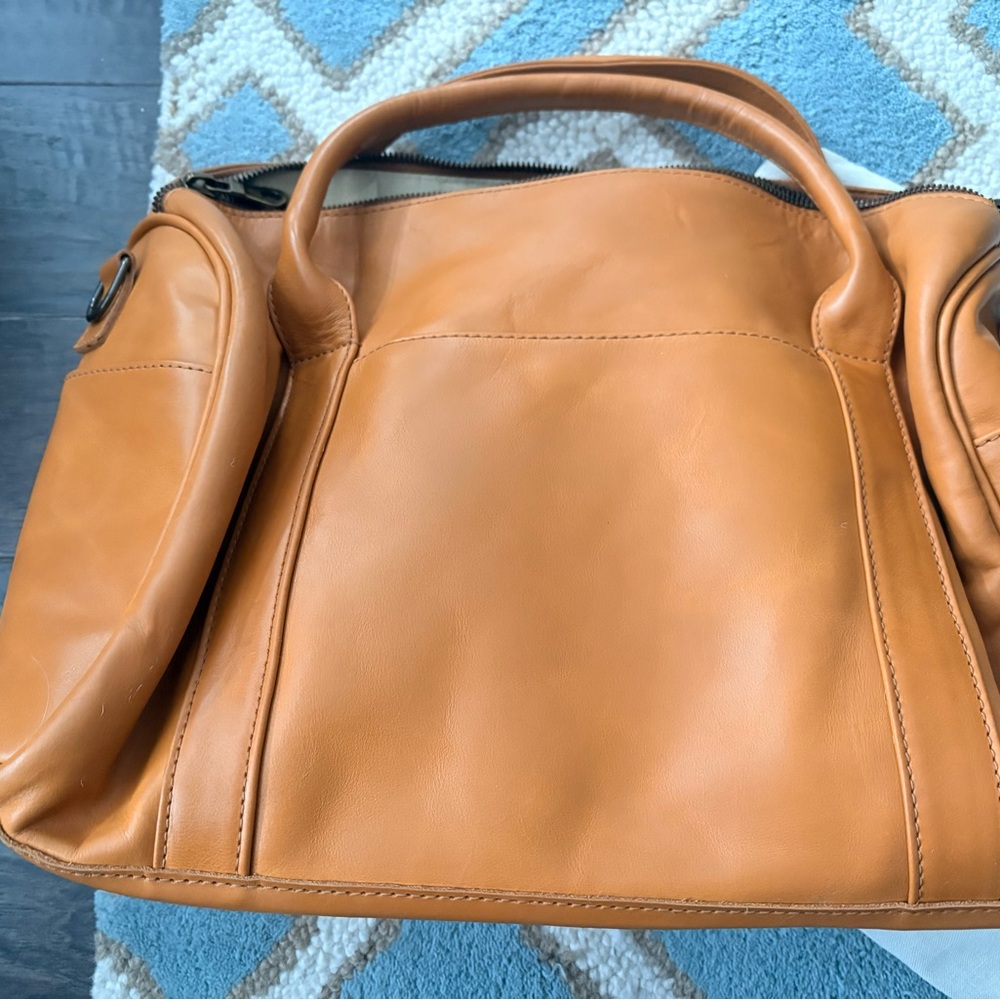 Parker Tan Leather Bag